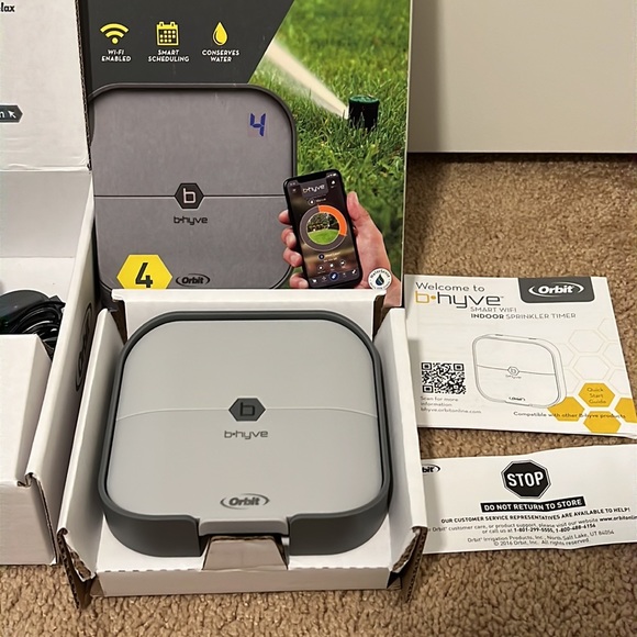 Orbit B-hyve 4-Zone Smart Indoor Sprinkler Controller - Picture 2 of 8